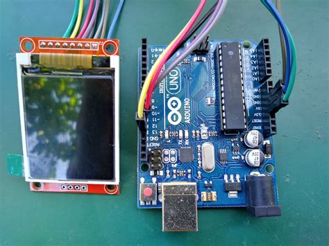 How To Interface Tft Color Display St With Arduino Uno Off