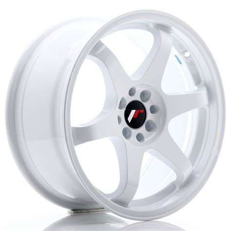 Japan Racing JR Wheels JR3 17x8 ET35 5x100 5x114 3 White JDMDistro