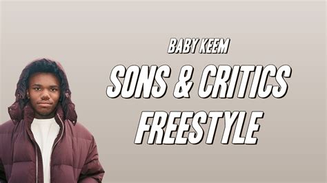 Baby Keem Sons Critics Freestyle Lyrics Youtube