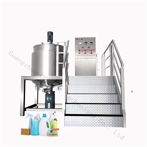 Good Quality Industrial Chemical Cosmetic Liquid Mixer Detergent Heated