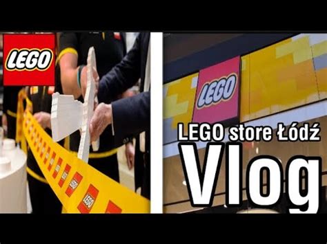 Otwarcie LEGO store w łodzi Galeria manufaktura Vlog YouTube