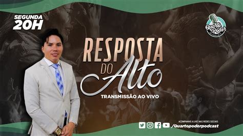 Programa Resposta Do Alto O Tema Transformando Crise Em Proposito