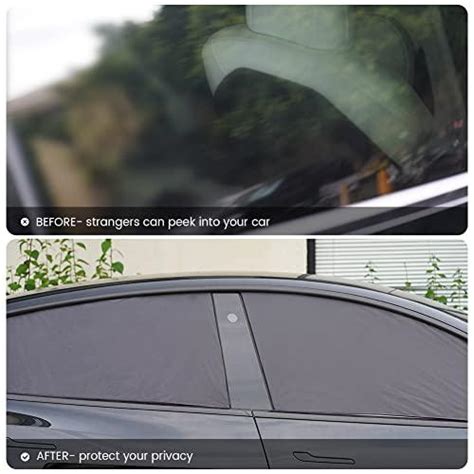 TESCAMP Tesla Model Y Curtains Car Privacy Windshield Sun Shade for 並行