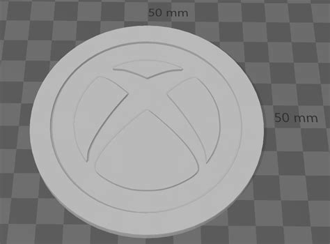 XBOX Logo Coaster by Chloe's 3D Prints | Download free STL model ...