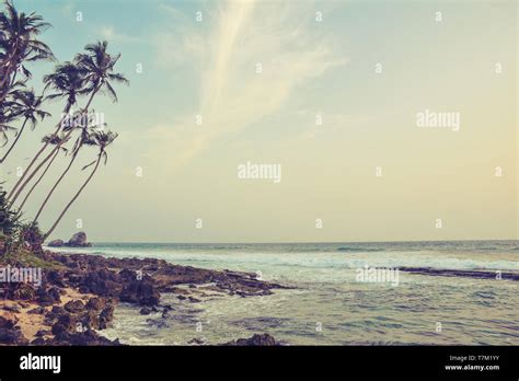 beautiful landscape with beach Stock Photo - Alamy