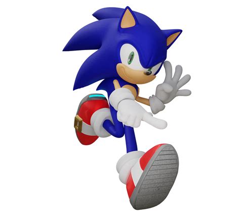 Hq Sonic Frontiers Fanart Render By Redscreenyoutube On Deviantart