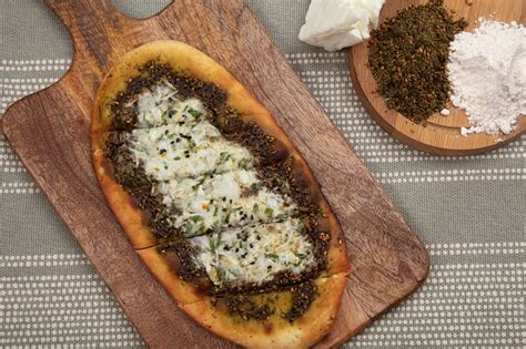 Zaatar with Cheese - Canaan Gardens Restaurant