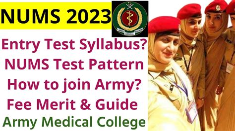 Army Medical College Mbbs Bds Admissions Cmh Admissions Nums Mdcat