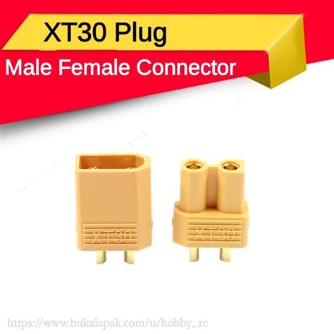 Jual Connector Konektor Xt Male Female Plug All Rc Di Lapak Hobby Rc