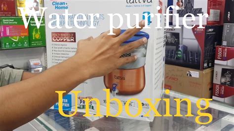 Prestige Tattva Ro Water Purifier Unboxing Full Details Hindi Youtube