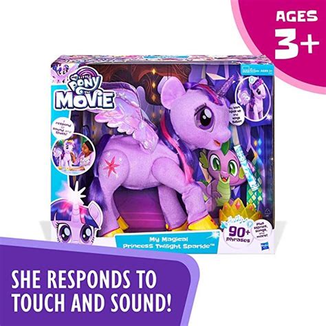 My Little Pony Toy Talking And Singing Twilight Sparkle Soft Interactive