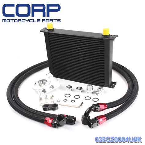 Universal Row Jdm Engine Oil Cooler Kit Remote Oil Filter An Oil