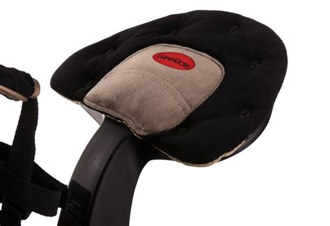 WeeRide Safe Front Deluxe Baby Bike Seat - Black / Beige - Bicycle Accessories Foteliki - sporti ...