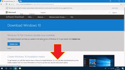 Download Windows 10 Version 1709 Build 16299 Fall Creator S Update Using The Media Creation Tool