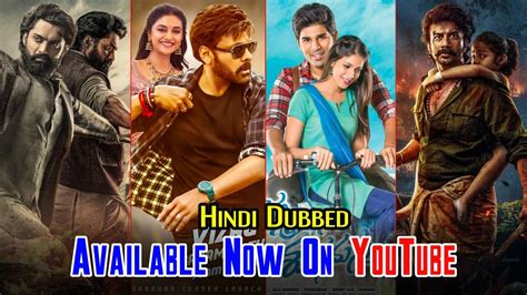 New South Hindi Dubbed Movies Available On Youtube Bhola Shankar