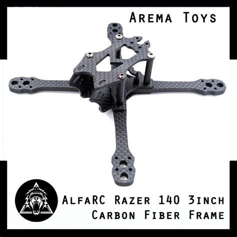 Jual Alfarc Razer Inch Carbon Fiber Frame Kit Inch Arm Mm Fpv