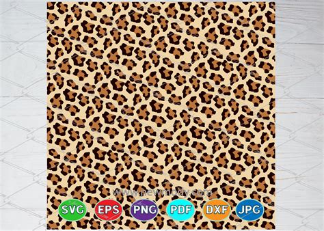 Cheetah Print Pattern SVG