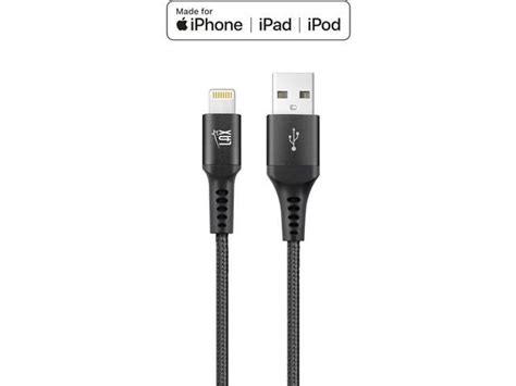 Lax Iphone Charger Lightning Cable Mfi Certified Durable Braided