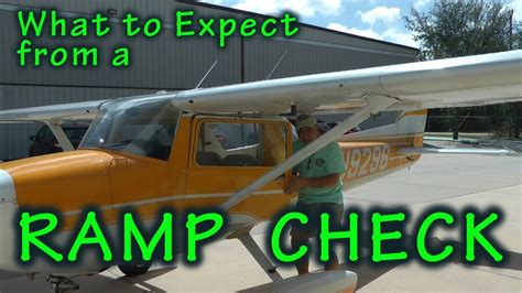 Prepare For Your Faa Ramp Check Youtube