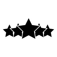 5 Star Rating Icon #79205 - Free Icons Library