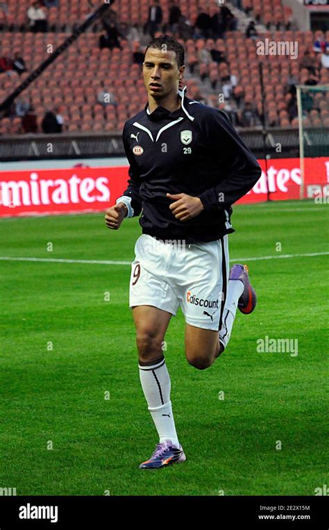 Bordeaux's Marouane Chamakh during French First League soccer match ...