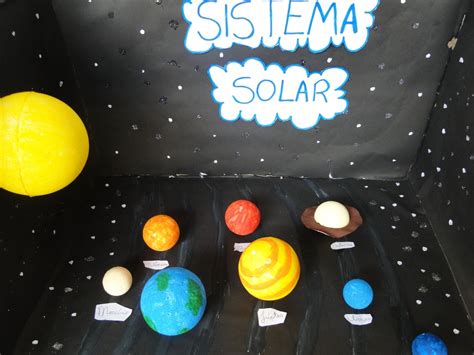 Alunos Do A E B Constroem Maquetes Do Sistema Solar Col Gio S O