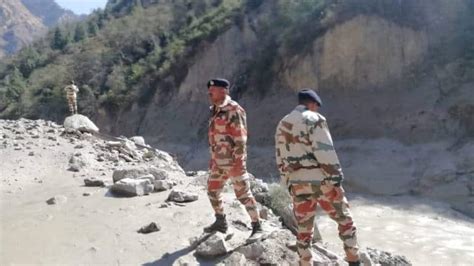 Uttarakhand Flood Glacier Break Causes Large Scale Devastation ITBP