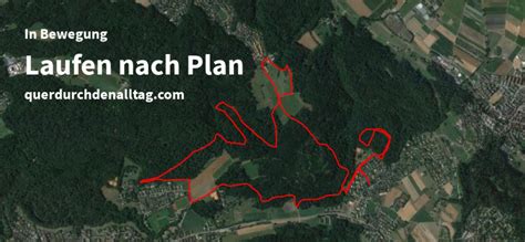 Wie steht es um den Trainingsplan beim Laufen? - querdurchdenalltag.com