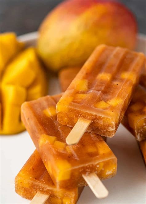 Mango Chile Ice Pops Paletas De Mango Con Chile Kevin Is Cooking