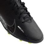 Nike Mercurial Vapor Club Mg Schwarz Smoke Grau Neon Kinder