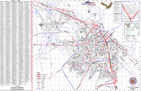 Alexandria City Map