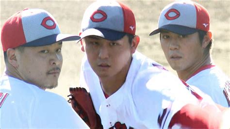 投手陣 猛アピール 高橋昂也･森翔平･益田武尚 野手陣には課題も 広島カープ 日南秋季キャンプ3日目 Tbs News Dig