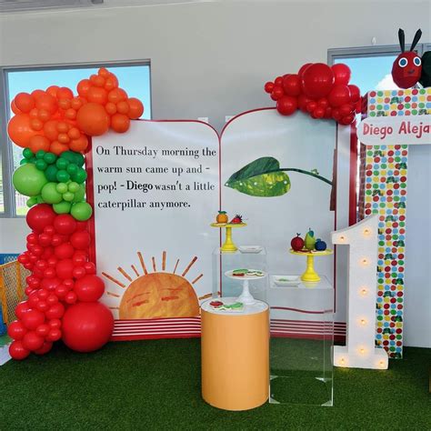 The Very Hungry Caterpillar Birthday Party Ideas Photo Of Artofit