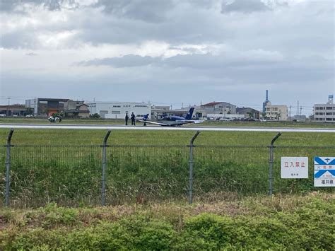 【速報】福井空港で小型飛行機胴体着陸 重大インシデントで国の運輸安全委員会の調査始まる （2024年5月16日掲載）｜fbc News Nnn