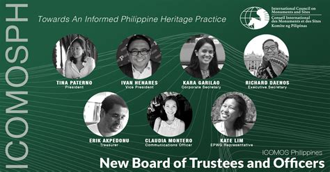 ICOMOS Philippines Elected New Board Of Trustees And Officers ICOMOS