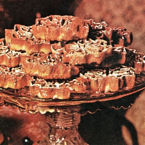 Swedish Rosettes Crisp Feather Light Cookie Recipe From 1960 Click