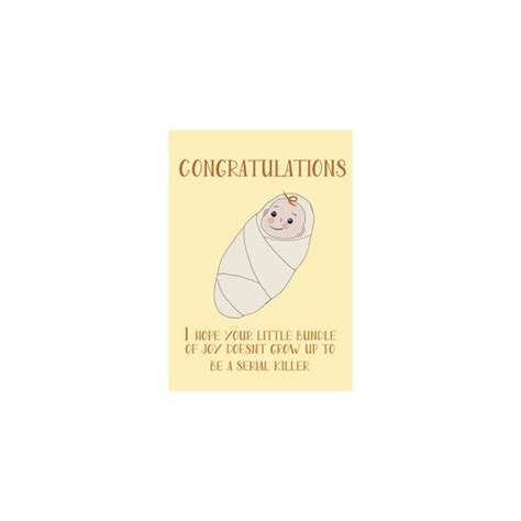 congratulations  baby card