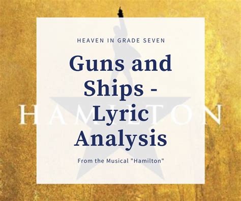 "Guns and Ships" Lyric Analysis