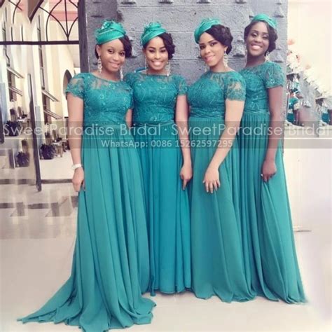 Short Turquoise And Black Bridesmaid Dresses