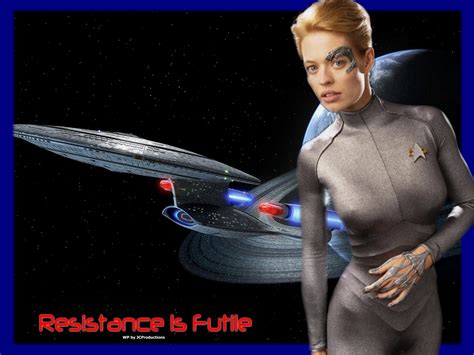 Jeri Ryan Seven Of Nine Star Trek Voyager 37DD Of Nine 38 Of D