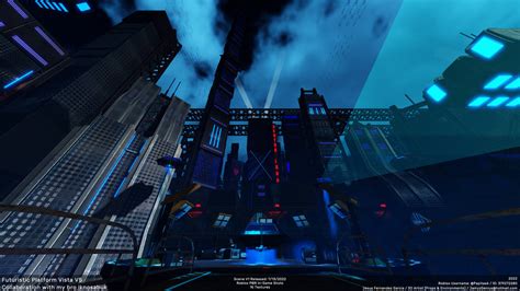 Futuristic Platform Vista Pbr Showcase Roblox By Jamyzgenius On