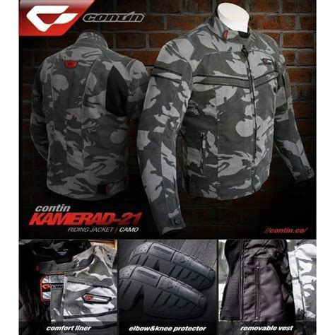 Jual Jual Jaket Motor Contin Kamerad Army Shopee Indonesia