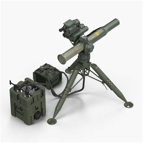 Bgm 71 Tow Missile Tripod 3d Model Bgm 71 Tow Towing Weapon Systems