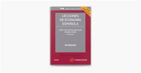 ‎lecciones De Economía Española On Apple Books