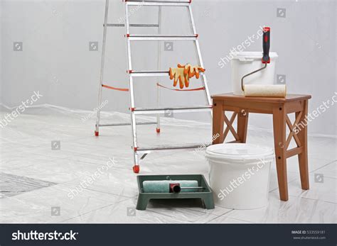 Set Wall Painting Empty Room Stock Photo 533559181 | Shutterstock