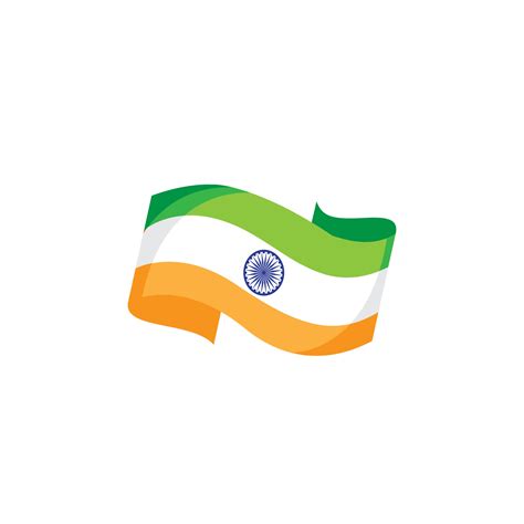 indian national flag vector background icon illustration logo design 7443238 Vector Art at Vecteezy