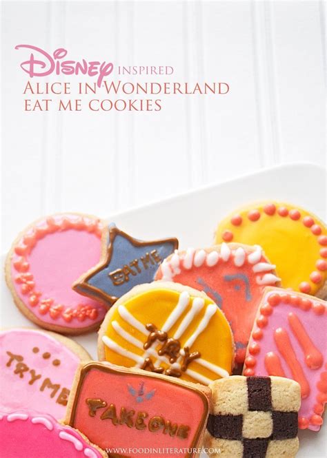 Alice in Wonderland Eat Me Cookies | InLiterature