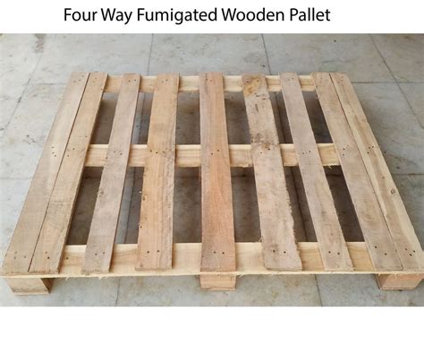 Four Way Fumigated Wooden Pallet At Rs Piece Debarked Pallets In