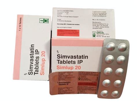 Simvastatin 20mg Tablets At Rs 50 Stripe Zocor In Nagpur ID