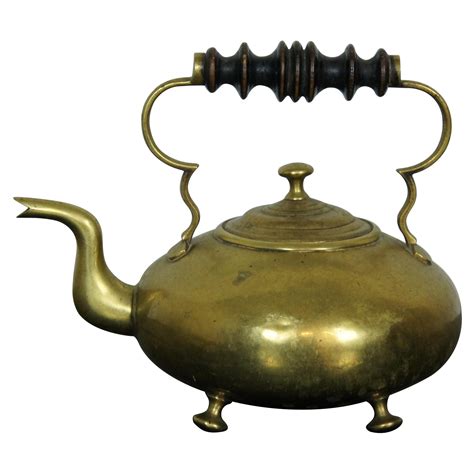 Antique Brass Tea Kettle At Stdibs